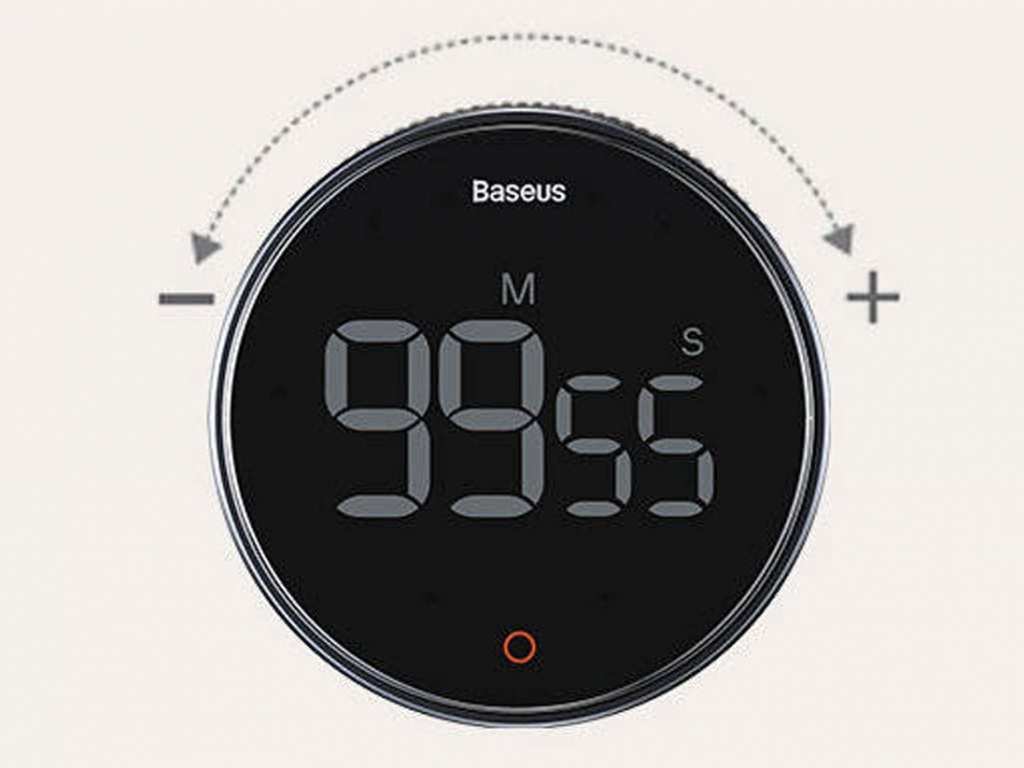 تایمر زنگ دار بیسوس Baseus Heyo Rotation Coutdown Timer pro FMDS000013