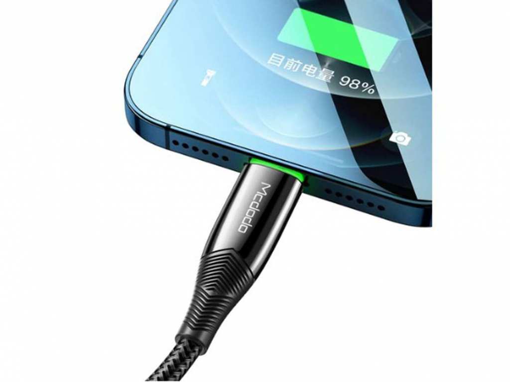 کابل شارژ سریع تایپ سی به لایتنینگ مکدودو Mcdodo Auto Power Off Type-C to Lightning PD Data Cable CA-8560