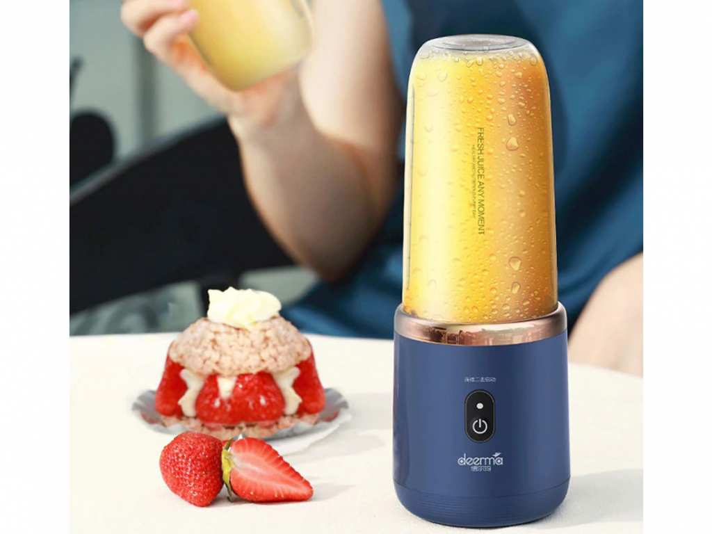 مخلوط کن قابل حمل شیائومی Xiaomi Deerma Portable Mini Fruit Juicer Blender DEM-NU06