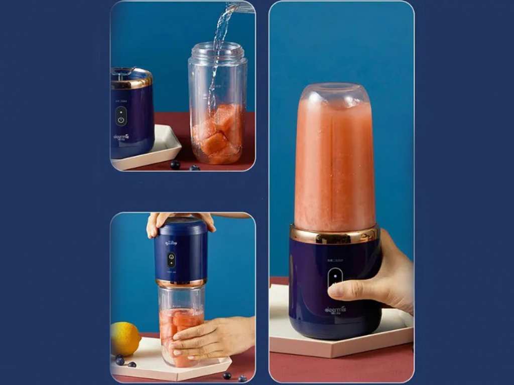 مخلوط کن قابل حمل شیائومی Xiaomi Deerma Portable Mini Fruit Juicer Blender DEM-NU06