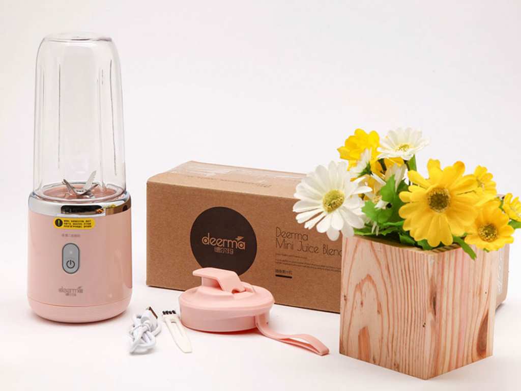 مخلوط کن قابل حمل شیائومی Xiaomi Deerma Portable Mini Fruit Juicer Blender DEM-NU06