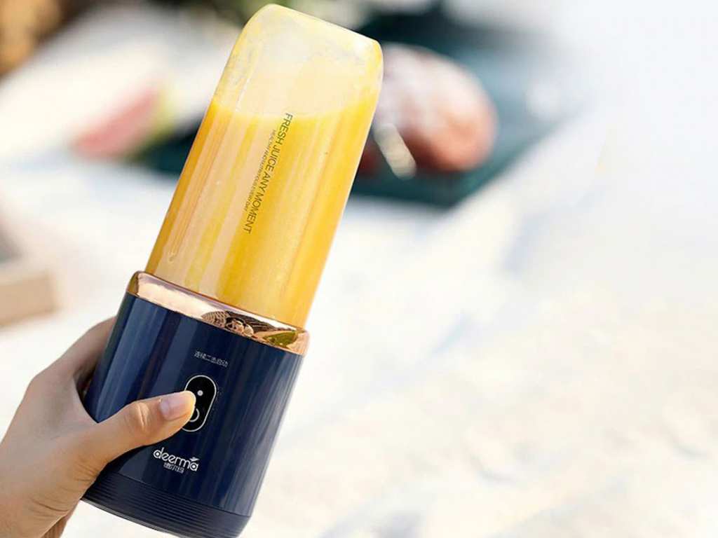 مخلوط کن قابل حمل شیائومی Xiaomi Deerma Portable Mini Fruit Juicer Blender DEM-NU06