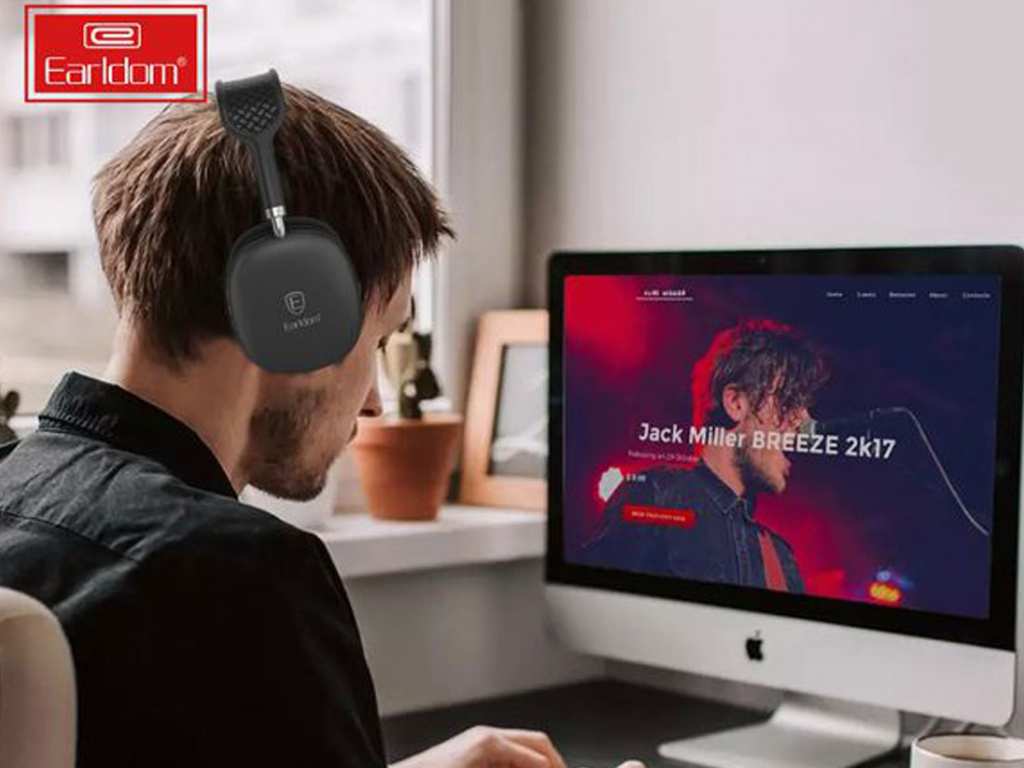 هدست بلوتوث ارلدام Earldom Wireless stereo Headset ET-BH102