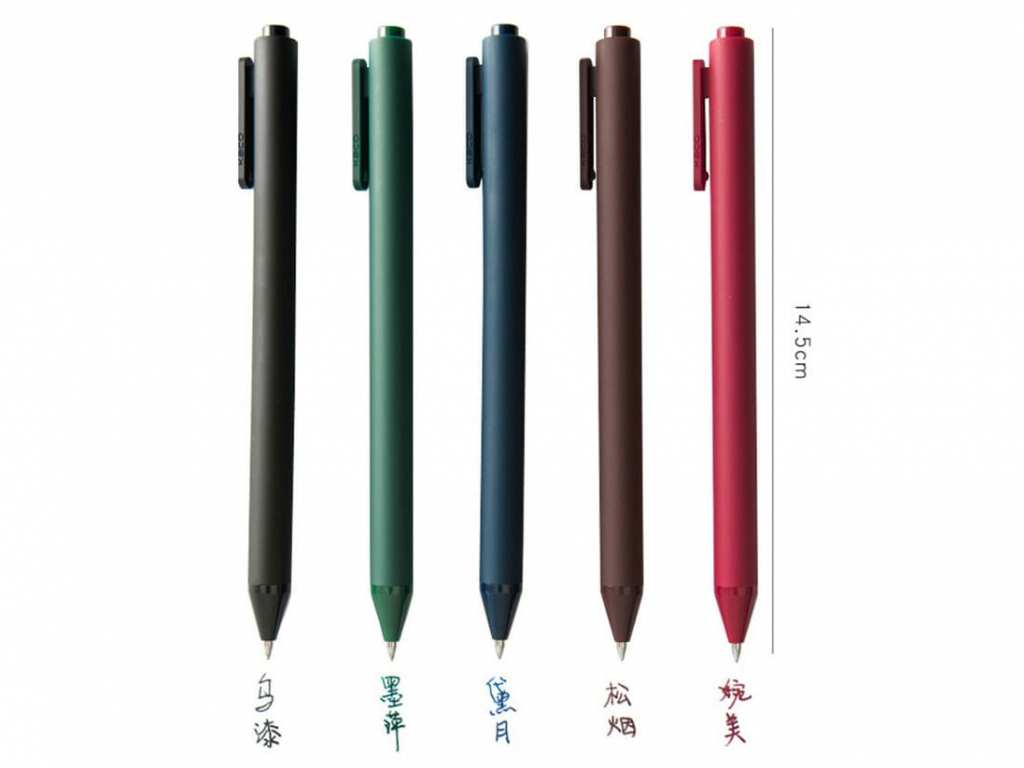 بسته 15 تایی خودکار شیائومی Xiaomi Kaco Pure Plastic Gel Ink Pen K1015