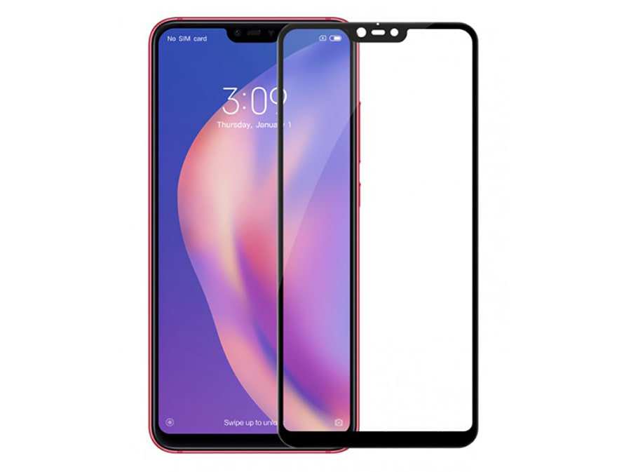 محافظ صفحه نمایش شیشه ای شیائومی Mletubl Full Glass Xiaomi Redmi Note 6/Mi 8 Lite - تصویر 2