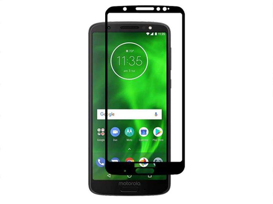 محافظ صفحه نمایش شیشه ای موتورولا Mletubl Full Glass Motorola Moto G6 Plus