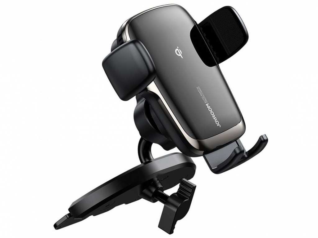 پایه نگهدارنده و شارژر وایرلس موبایل داخل خودرو جویروم Joyroom CD Slot Mount Wireless Car Charger JR-ZS248 - تصویر 13