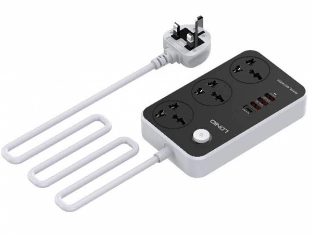 چند راهی برق الدنیو LDNIO Power Socket SC3412