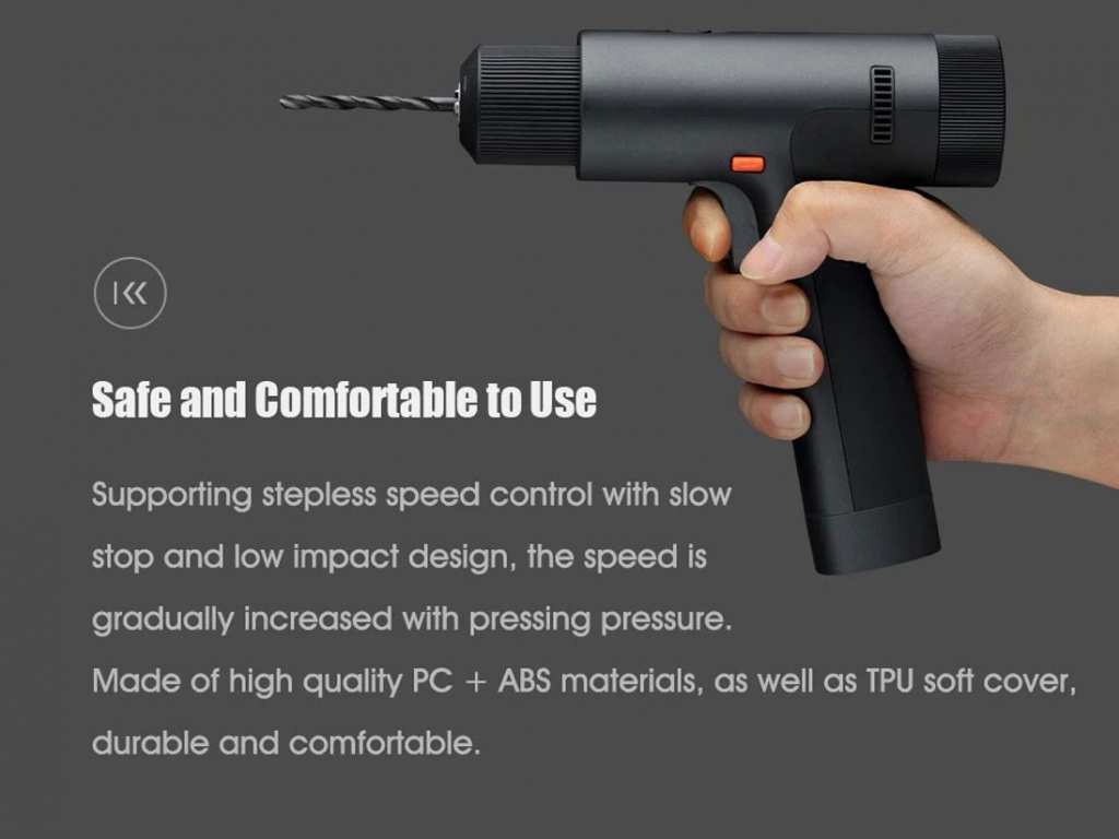 دریل پیچ گوشتی شارژی شیائومی Xiaomi MIJIA Cordless Electric Drill Kit Electric Screwdriver MJWSZNJYDZ001QW