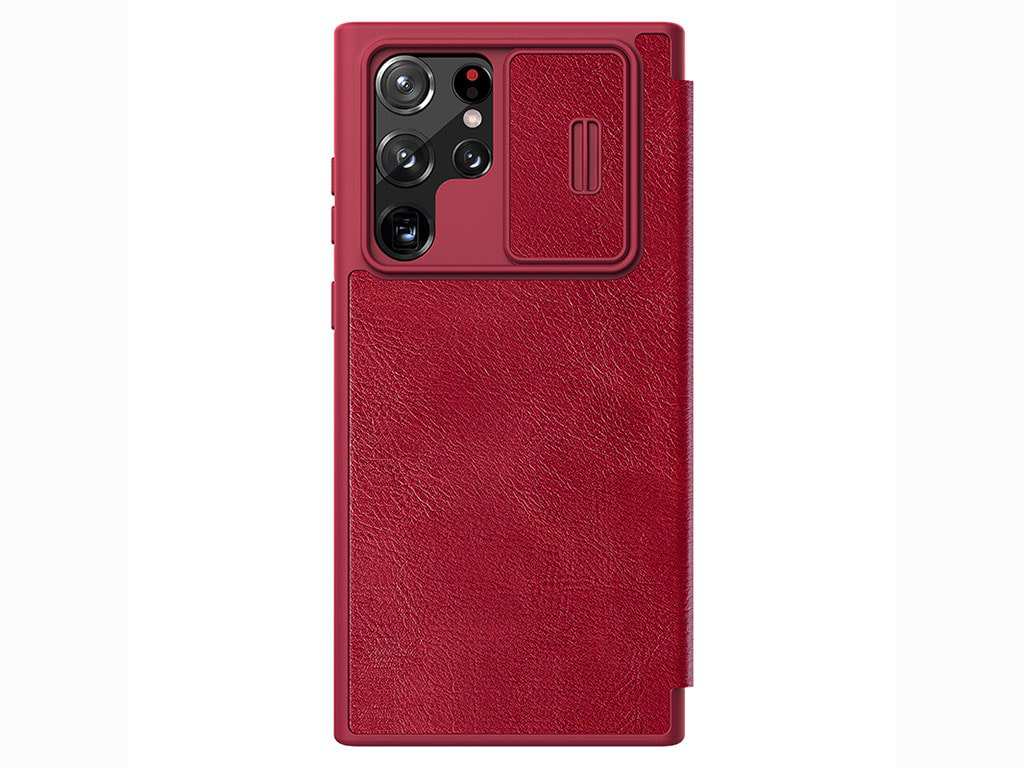 کیف چرمی نیلکین سامسونگ Nillkin Samsung Galaxy S22 Ultra Qin Pro leather cas