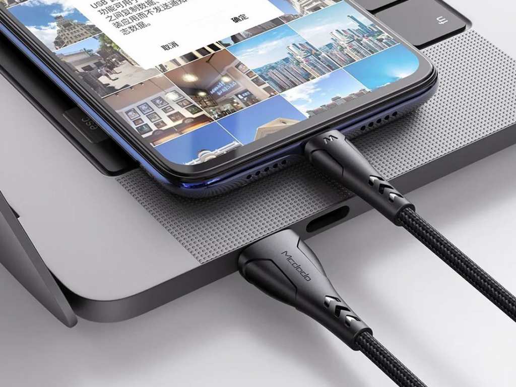 کابل پاوربانکی 0.2 متری مکدودو Mcdodo Kabel Micro Usb Power Bank Data Quick Charge Qc Android CA-7450