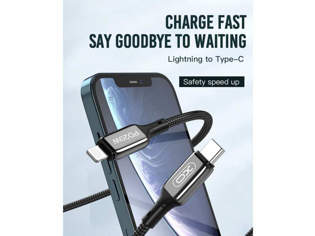 کابل لایتنینگ به تایپ سی یک متری ایکساو XO Type-c to lightning PD 20W USB cable NB-Q180A