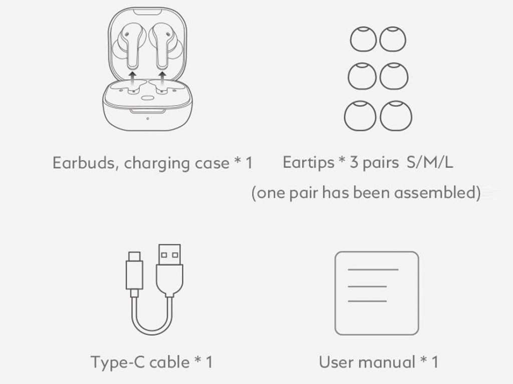 هندزفری بلوتوث کیو سی وای QCY ENC True Wireless Earbuds T13