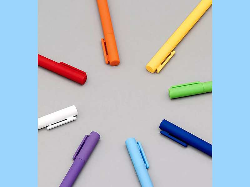 بسته 8 تایی خودکار شیائومی Xiaomi KACOGREEN K1 plastic gel ink pen 8pcs/box pen 0.5mm