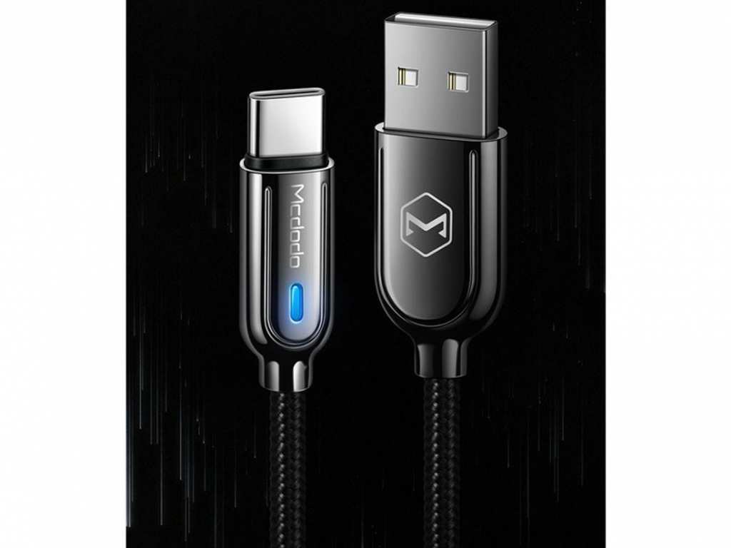 کابل شارژ سریع تایپسی 1 متری مکدودو Mcdodo Quick Charge Auto Power-Off Data Cable CA-6190