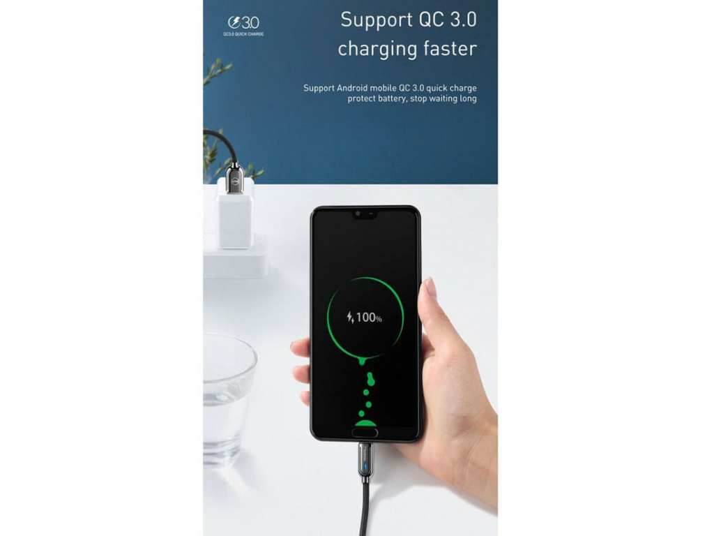 کابل شارژ سریع تایپسی 1 متری مکدودو Mcdodo Quick Charge Auto Power-Off Data Cable CA-6190