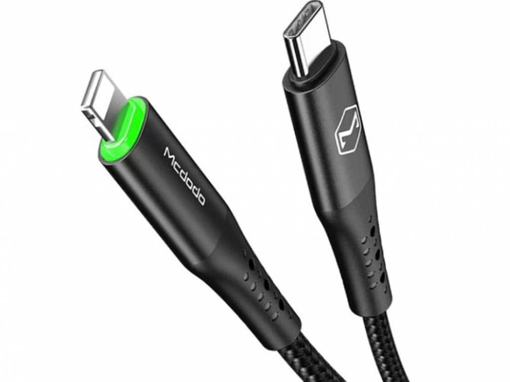 کابل شارژ سریع تایپسی به لایتنینگ 1.2 متری مکدودو Mcdodo Auto Power Off Cable For IPhone PD 36W CA-7360