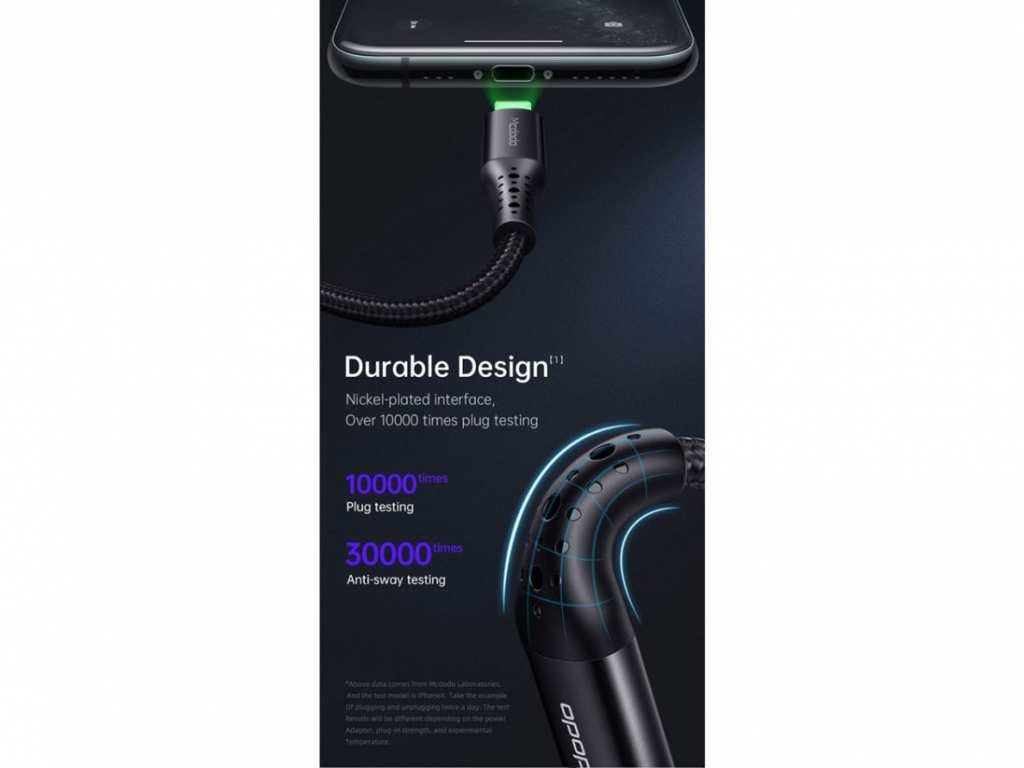 کابل شارژ سریع تایپسی به لایتنینگ 1.2 متری مکدودو Mcdodo Auto Power Off Cable For IPhone PD 36W CA-7360