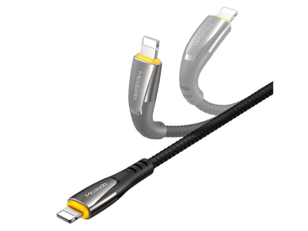 کابل شارژ سریع تایپسی به لایتنینگ 1.2 متری مکدودو Mcdodo PD Fast Charge 36W CA-7650