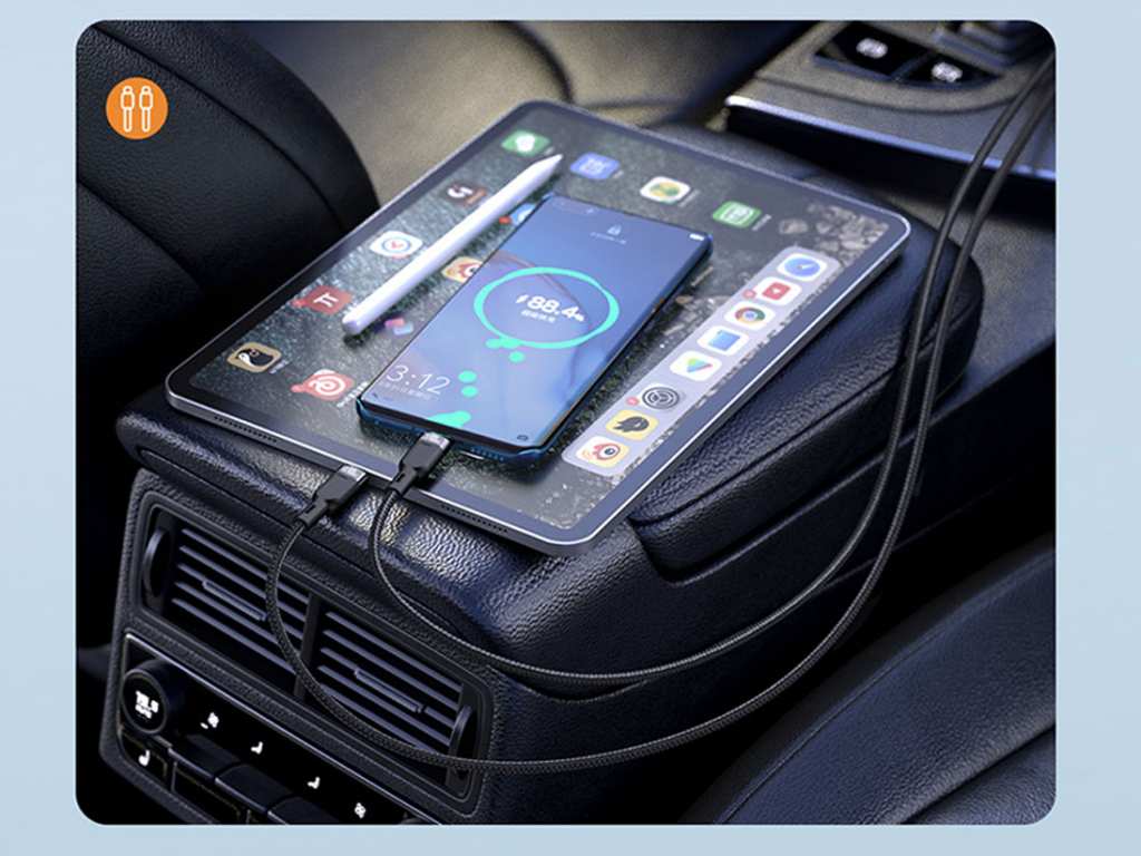 کابل شارژ سریع دو سر تایپسی 1.2 متری مکدودو MCDODO Type-C to Type-C+Type-C2 in 1 Fast Charging Data Cabl 100W CA-7470