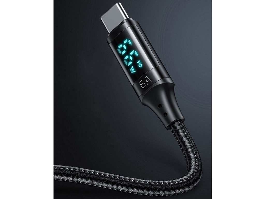 کابل Type-C مک دودو MCDODO CA-1080 Type-C Digital Display Fast Charging Data Cable 1.2M