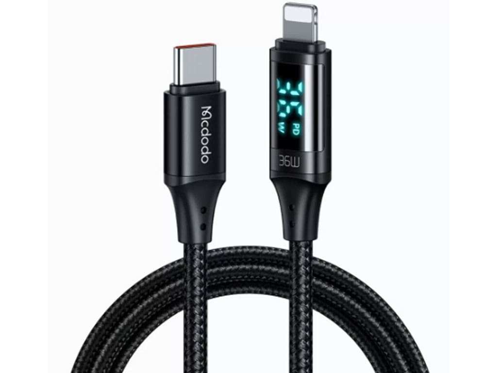 کابل تایپسی به لایتنینگ مک دودو Mcdodo CA-1030 36w Type-c To Lightning Fast Charging Data Cable