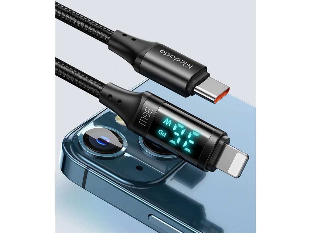 کابل تایپسی به لایتنینگ مک دودو Mcdodo CA-1030 36w Type-c To Lightning Fast Charging Data Cable