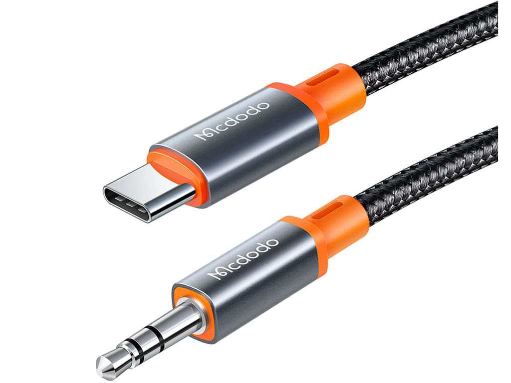 کابل تبدیل تایپسی به جک 3.5 مک دودو Mcdodo CA-0820 Castle Series Type-C to DC3.5 Male Cable