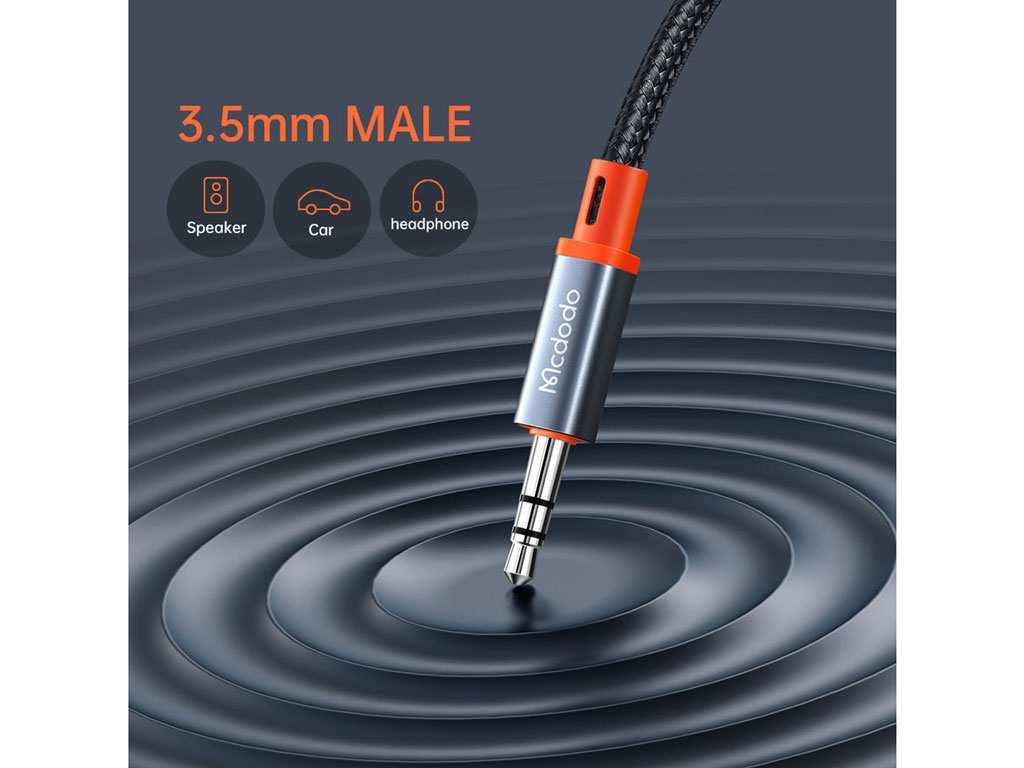 کابل تبدیل تایپسی به جک 3.5 مک دودو Mcdodo CA-0820 Castle Series Type-C to DC3.5 Male Cable
