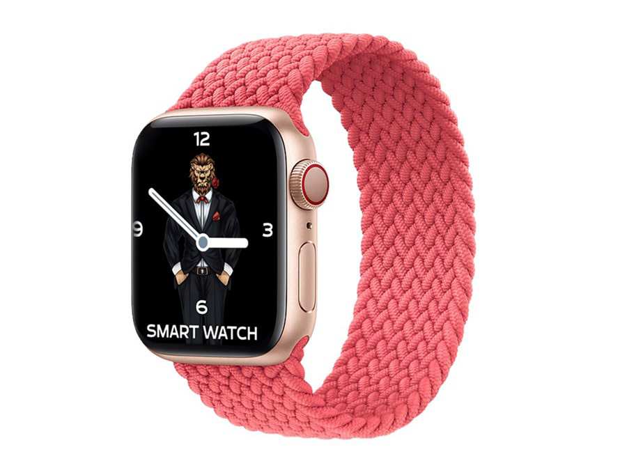 بند پارچه ای اپل‌ واچ 38 و 40 میلی‌ متر گرین Green Apple Watch 38/40mm Braided Solo Loop Strap