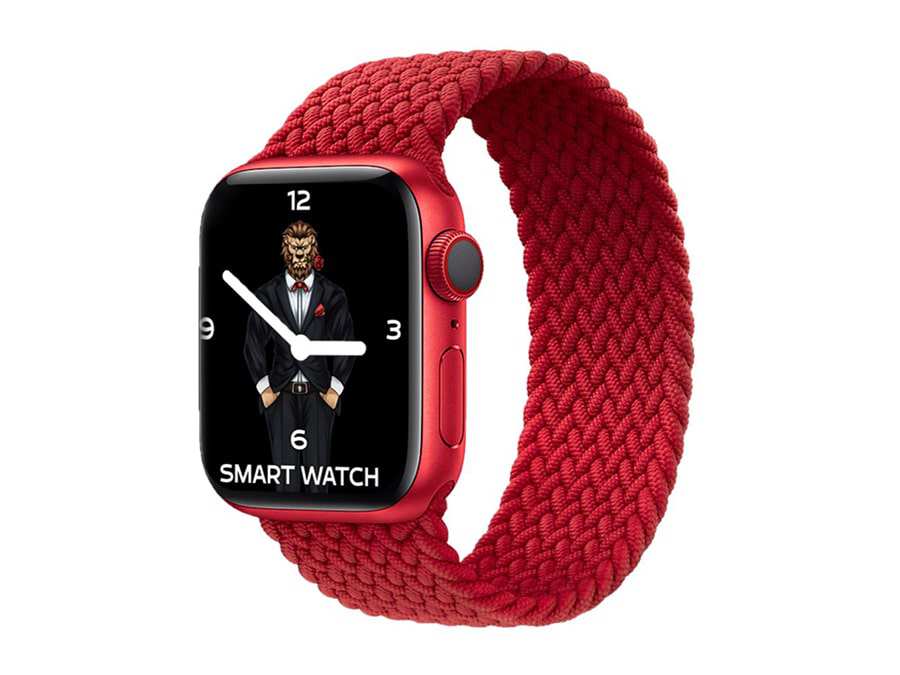 بند پارچه ای اپل‌ واچ 38 و 40 میلی‌ متر گرین Green Apple Watch 38/40mm Braided Solo Loop Strap