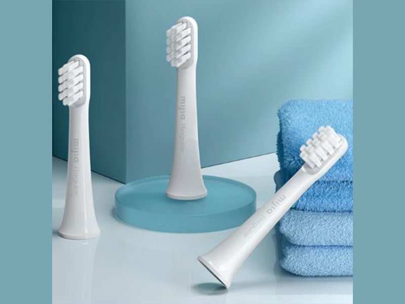 سری یدک مسواک برقی شیائومی 3 تایی Xiaomi Mijia MBS302 Toothbrush Head for T100 Electric