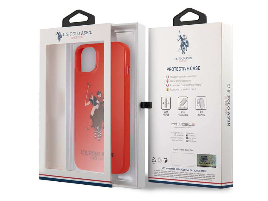 قاب محافظ براق آیفون 13 طرح پولو CG Mobile iphone 13 Glossy Hard Case Polo