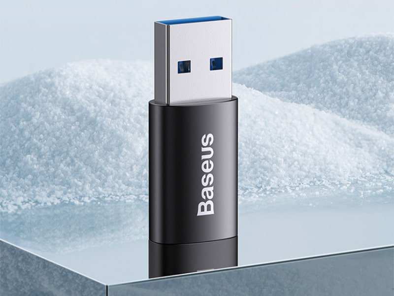 مبدل اوتی جی یو اس بی به تایپ سی بیسوس Baseus Ingenuity Mini OTG Adaptor USB 3.1 to Type C ZJJQ000101