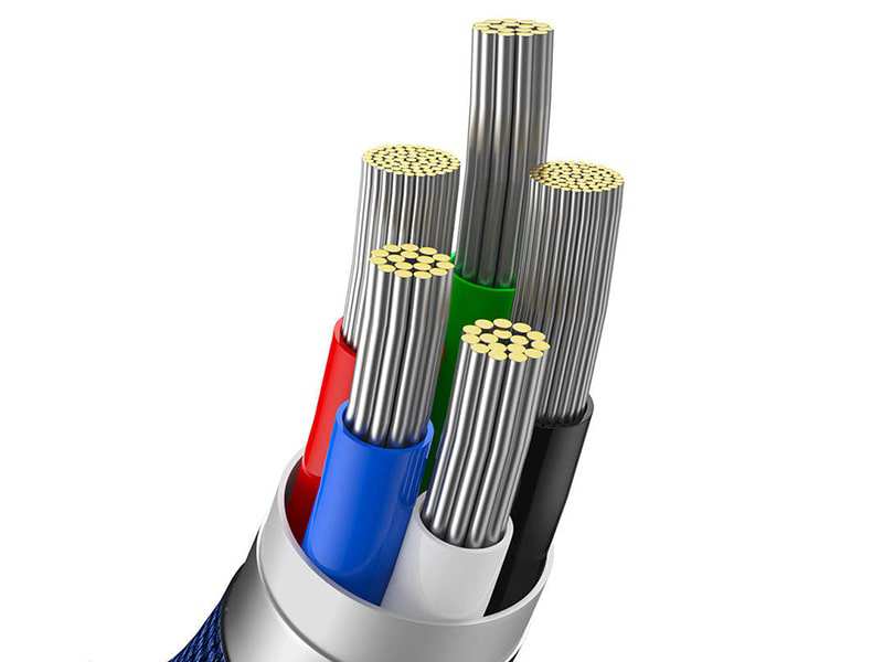 کابل لایتنینگ به تایپ سی بیسوس Baseus Crystal Shine Fast Data Cable CAJY000203
