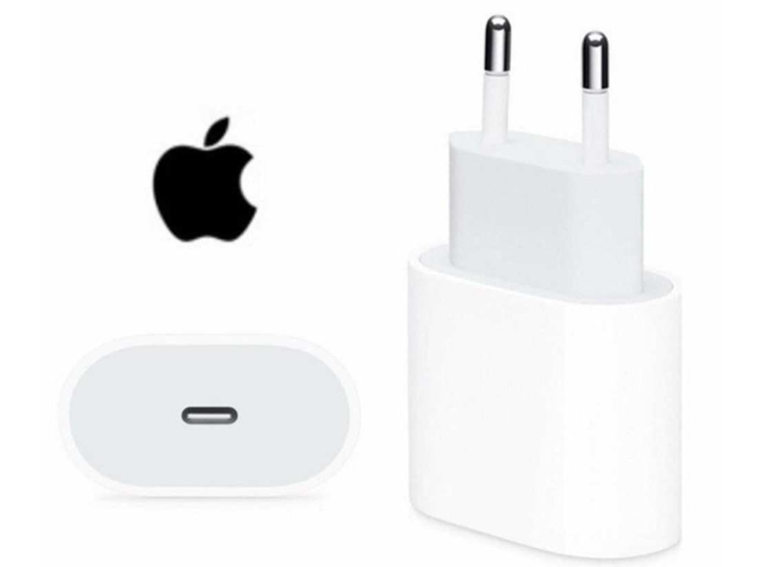 شارژر دیواری اصلی تایپ ‎سی 20 وات اپل برای آیفون و آیپد Apple 20W Type-C Poxer Adapter