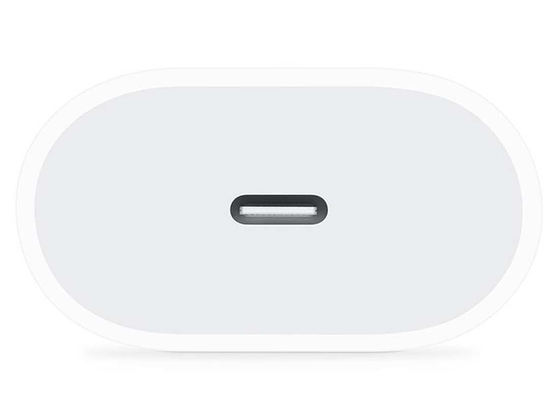 شارژر دیواری اصلی تایپ ‎سی 20 وات اپل برای آیفون و آیپد Apple 20W Type-C Poxer Adapter