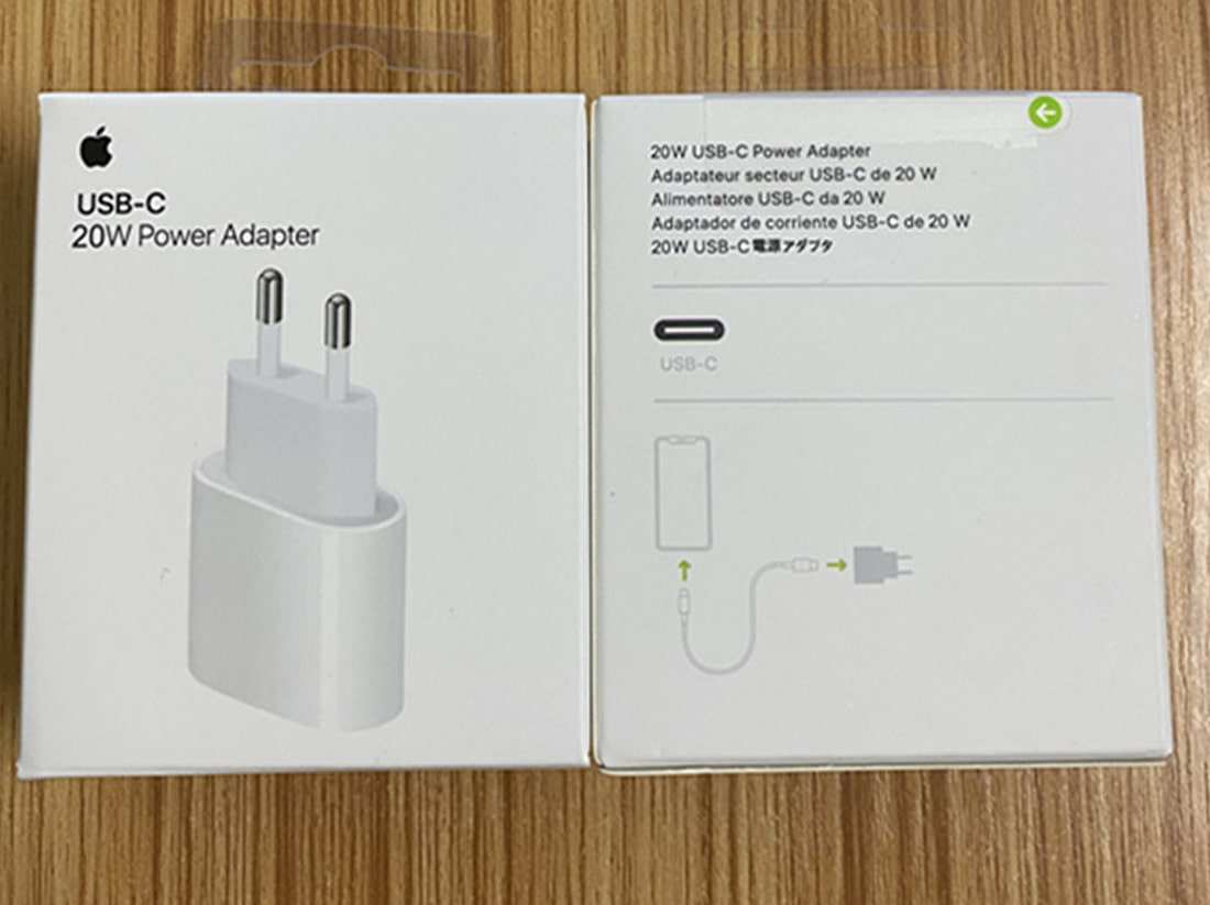 شارژر دیواری اصلی تایپ ‎سی 20 وات اپل برای آیفون و آیپد Apple 20W Type-C Poxer Adapter