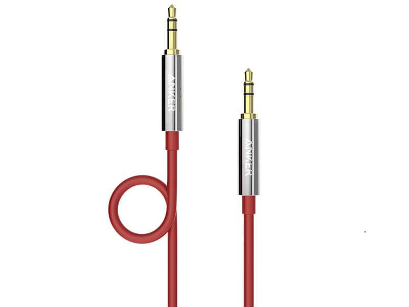 کابل انتقال صدا انکر Anker A7123 Auxiliary Audio Cable 1.2m