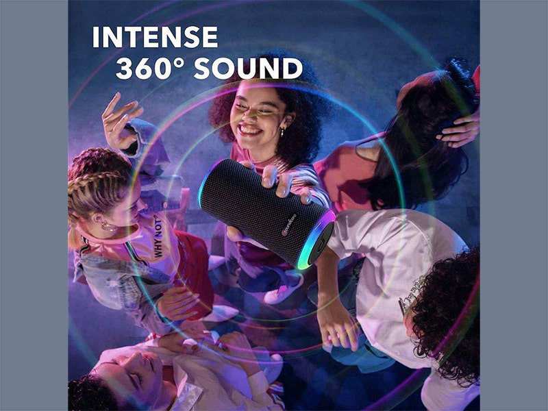 اسپیکر بلوتوث قابل حمل انکر Anker Soundcore Flare 2 Bluetooth Speaker A3165