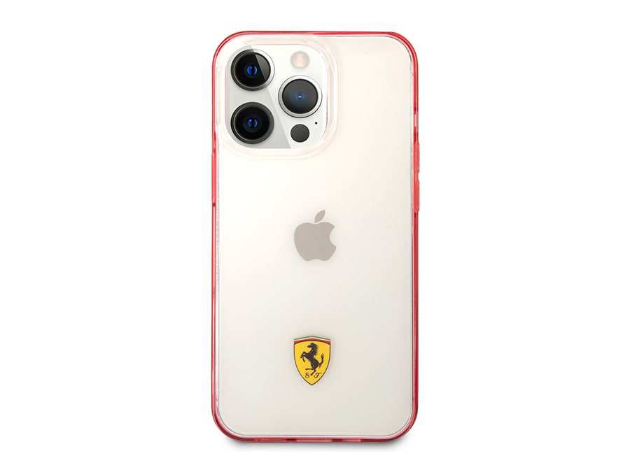 قاب شیشه ای آیفون 13 پرو مکس طرح فراری CG Mobile iphone 13 Pro Max Ferrari Hard Case