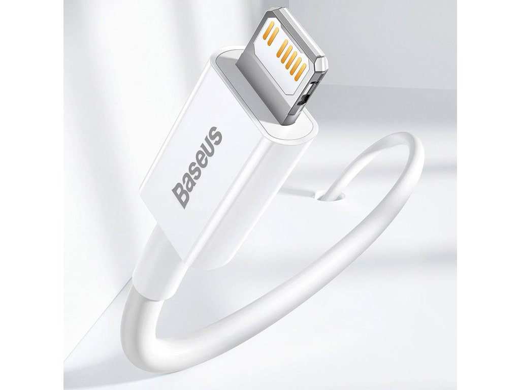 کابل فست شارژ پاوربانکی لایتنینگ به تایپسی 25 سانتیمتری بیسوس Baseus Superior Cable USB Type-C Lightning Power Delivery 20W CATLYS-02