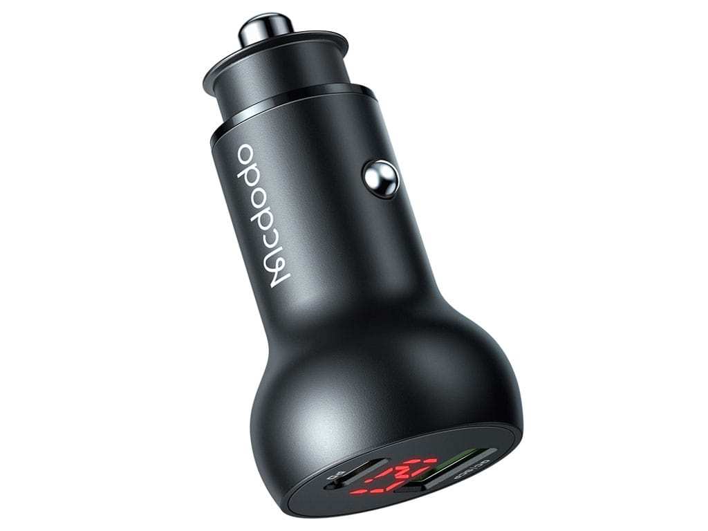 شارژر فندکی خودرو فستشارژ ماشین تایپ سی 45 وات مک دودو CC-7030