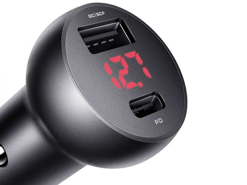 شارژر فندکی خودرو فستشارژ ماشین تایپ سی 45 وات مک دودو CC-7030