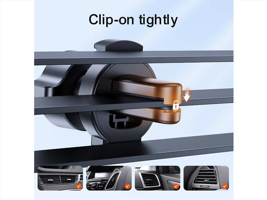 پایه نگهدارنده موبایل دریچه کولری خودرو جویروم Joyroom Mechanical Car Holder JR-ZS283