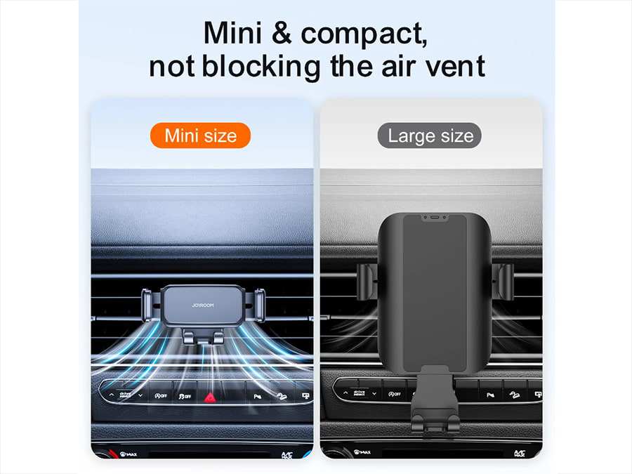 پایه نگهدارنده موبایل دریچه کولری خودرو جویروم Joyroom Mechanical Car Holder JR-ZS283
