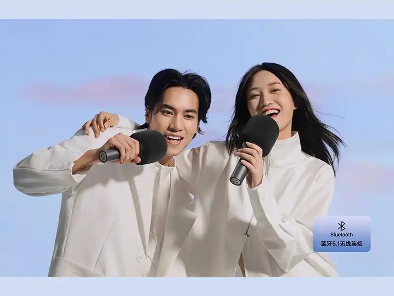 میکروفون شیائومی مدل Xiaomi MIJIA Karaoke Wireless Microphone XMKGMKF01YM