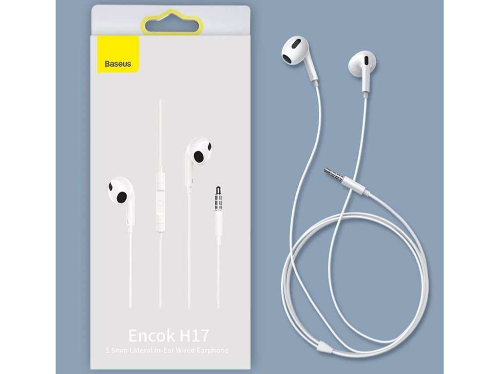 هندزفری سیمی 3.5 میلیمتری بیسوس Baseus Encok H17 Wired 3.5mm In-ear Earphone