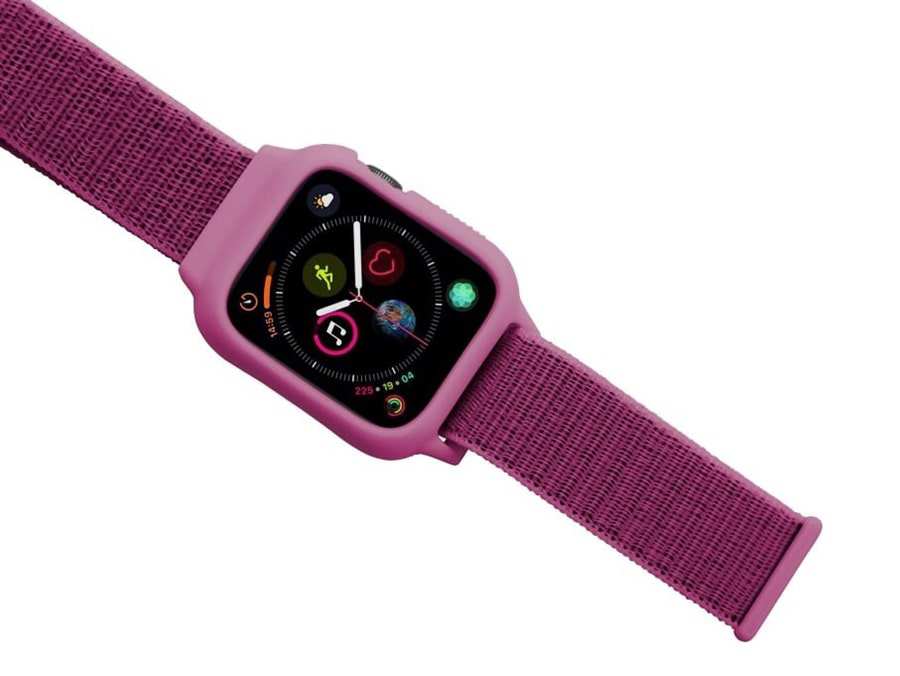 بند سیلیکونی اپل واچ سری 3/4/5 سایز 38/40 میلی متر پورودو Porodo iGuard Apple Watch 3/4/5 38/40mm Strap + ShockProof Case