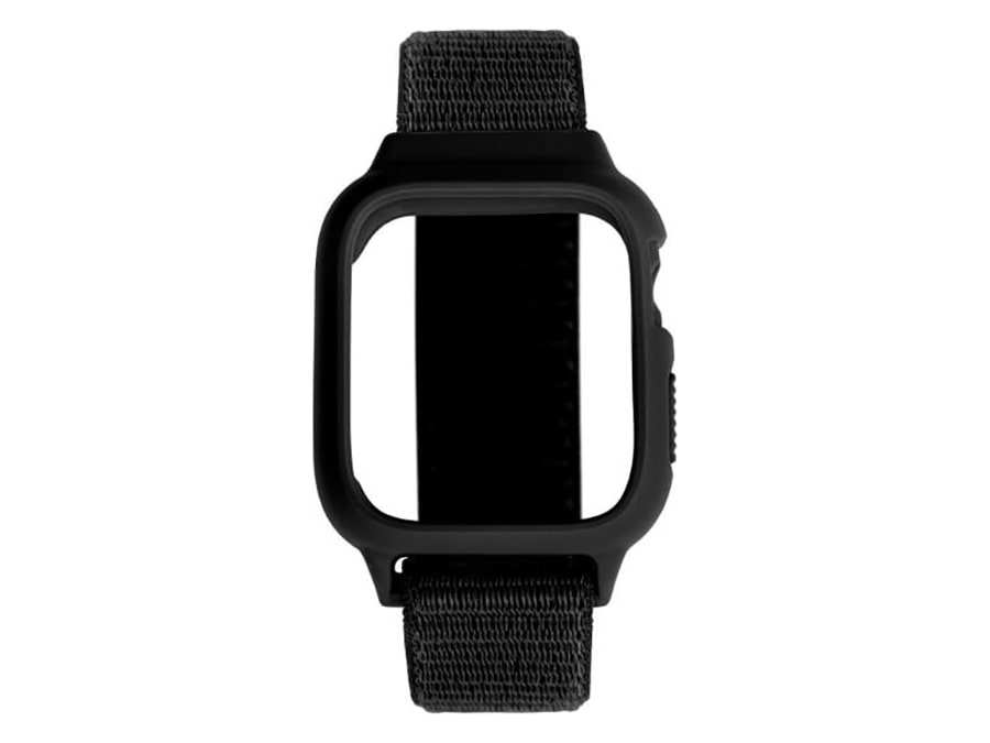 بند سیلیکونی اپل واچ سری 3/4/5 سایز 38/40 میلی متر پورودو Porodo iGuard Apple Watch 3/4/5 38/40mm Strap + ShockProof Case